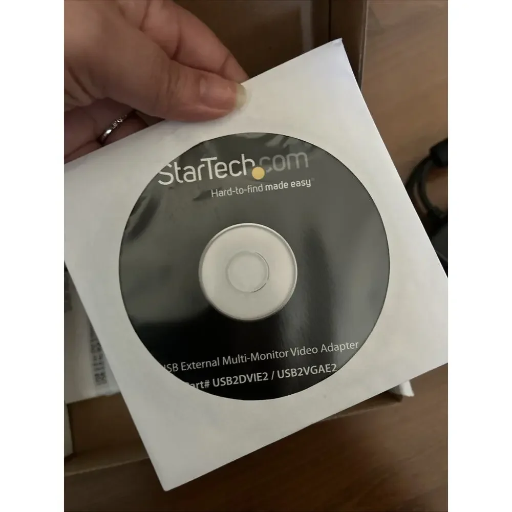 STARTECH USB TO VGA EXTERNAL VIDEO ADAPTER USB2VGAE2 ULE4-8